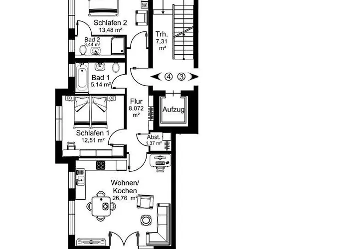 Apartament Friedenshoehe In