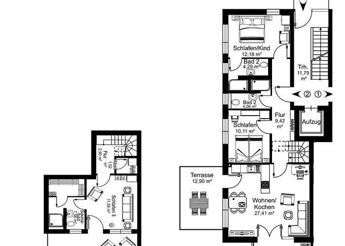 Friedenshoehe In Apartament